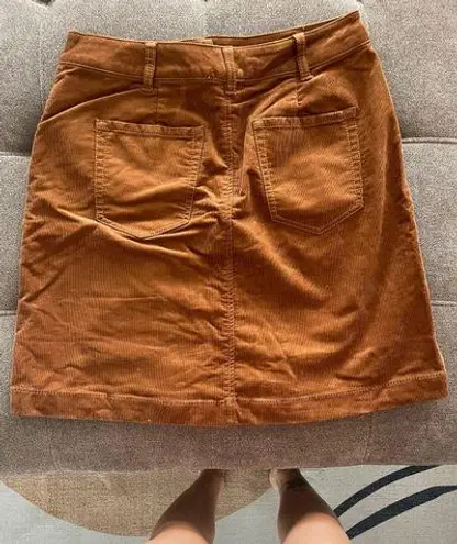 CAbi Fall Corduroy University Skirt Size 4 - Color: Toffee