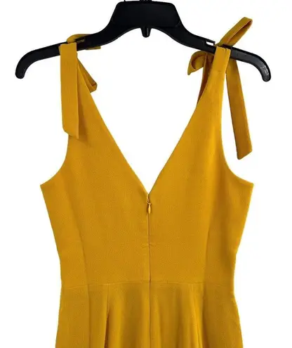 Dress the Population Maira Jumpsuit in Canary Yellow XS New