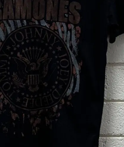 Ramones  Black Band Tee XS