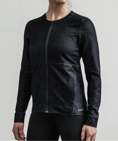 Nobull Women's Twill Zip Up Jacket Deep Midnight