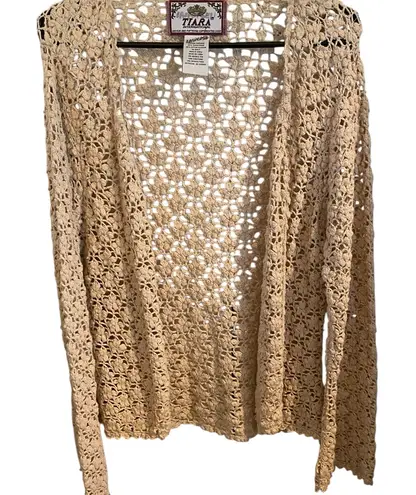 Vintage Tiara Beige Open