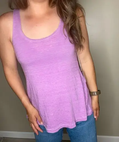 Michael Lauren  Scoop Neck Relaxed Fit Tank Top