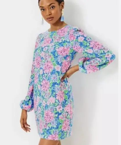 Lilly Pulitzer  Alyna Long Sleeve Shift Dress in Size 10 Worn Once