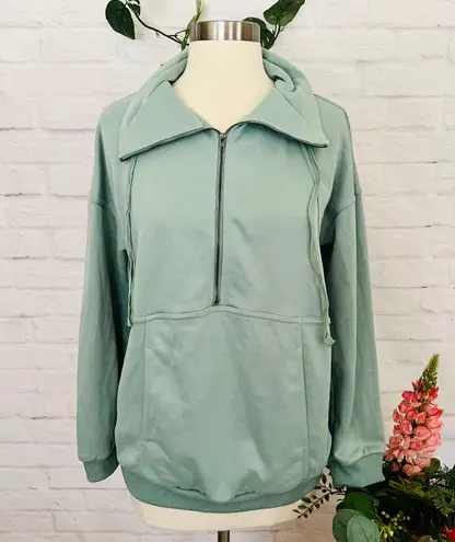 Boutique NEW Funnel Neck Pullover