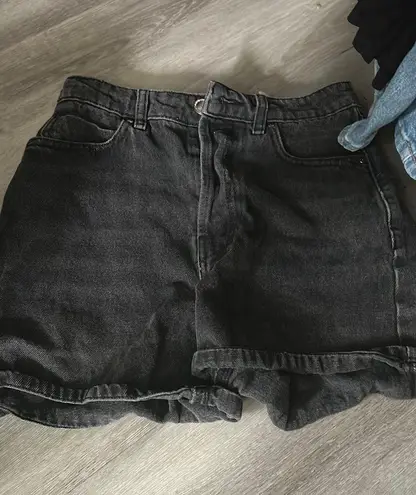 ZARA Black High Waisted  Shorts