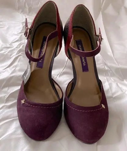 Cravo & Canela | NWOT Plum Heels sz 8 Purple