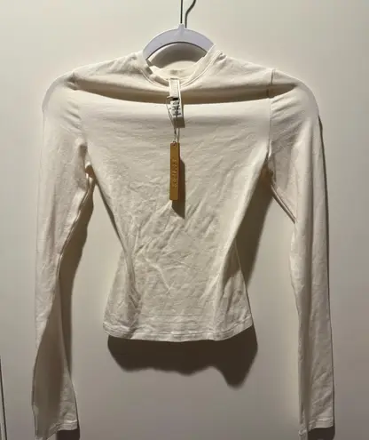 SKIMS NWT Cotton jersey long sleeve XXS