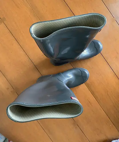 Hunter Gray Rainboots