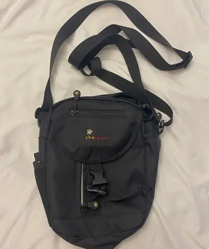 Black Sherpani Crossbody Bag