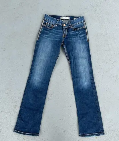 BKE culture low rise boot cut jeans 28R