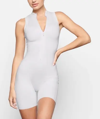 SKIMS NWT swim one piece Mock Neck cycle body womens marble sz 4X SW-BSS-0023