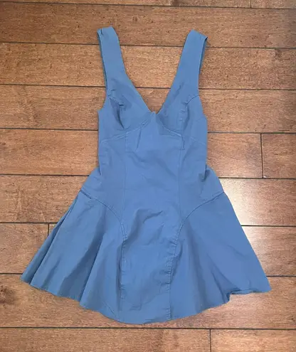 Free People Blue Mini Dress