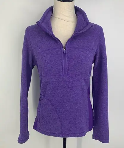 prAna purple Drea 1/2 zip fleece pullover jacket