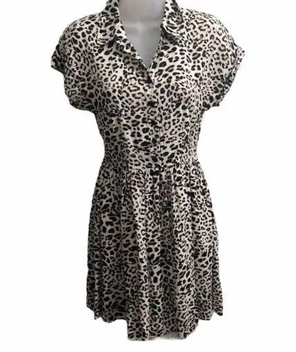 Bebop  Leopard Print Midi Dress