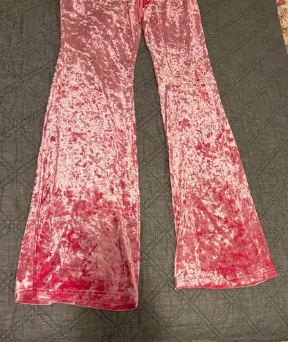 Ceceve Pink Velvet Lounge Set