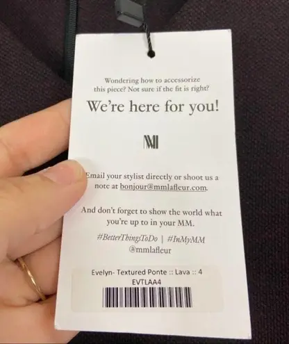 MM.LaFleur M.M. Lafleur The Evelyn Dress Textured Ponte Dress