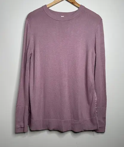 Lululemon Antoinette Still At Ease Cashlu Cashmere Blend Pullover Sweater