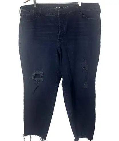 Old Navy  Jeans Womens O.G. Straight Leg Plus Blue Button Fly High Rise Size 22 - Image 1