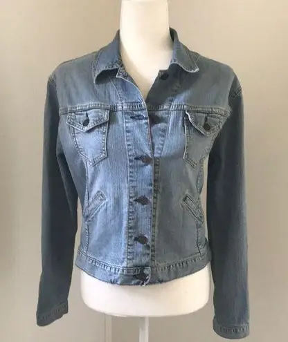 Vintage 1990’s Levi Strauss Faded Wash Jean Jacket sz4/6 Blue Size undefined