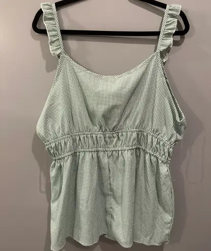 143 Story Gingham Tank