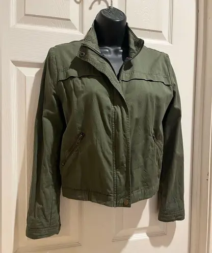 Khaki crop/bomber jacket Size undefined