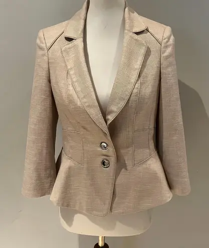 White House | Black Market Beige Blazer