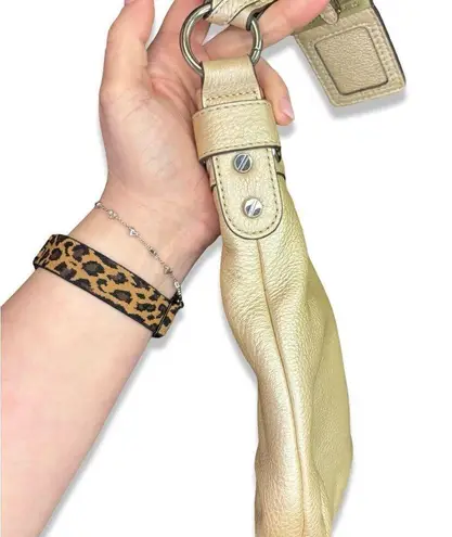 Aimee Kestenberg SOFT METALLIC GOLD PINCH QUILT CROSSBODY BAG PURSE