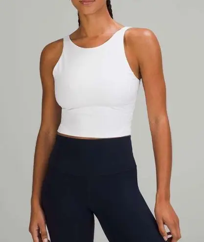 Lululemon  Align High-Neck Tank Top White size 8