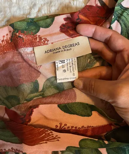 ADRIANA DEGREAS - Fiore Pareo Skirt With Ruffles