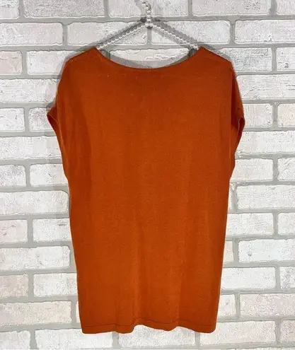 Weekend MaxMara Drop Shoulder Cap Sleeve Viscose Top Size M Size M