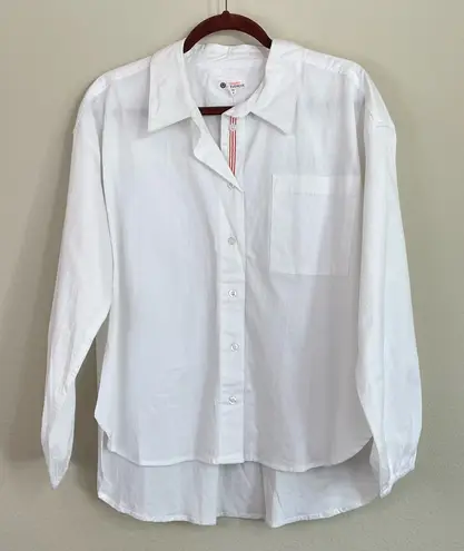 Evereve NWT Sundry for  Relaxed Button Down Shirt Size 2/Medium‎ - Image 1
