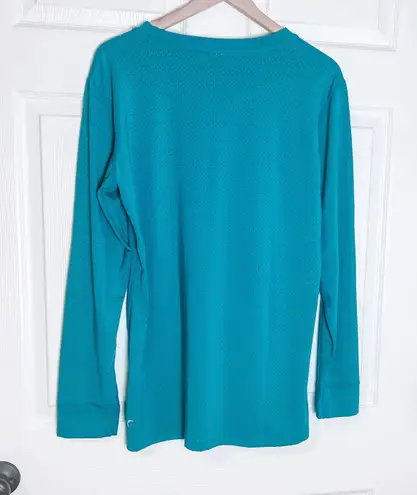 Zyia Active Long Sleeve Perforated Top Size 3XL