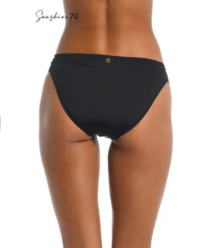 La Blanca Sunshine 79 Gypset Solids Side Shirred Hipster Bottom