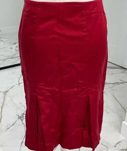 Bebe  red pencil skirt