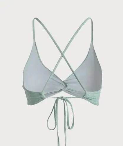 BERLOOK The Twist Backless Bikini Top ONLY 08 Blue