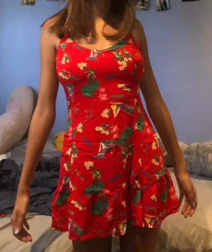 Hawaiian Dress Red