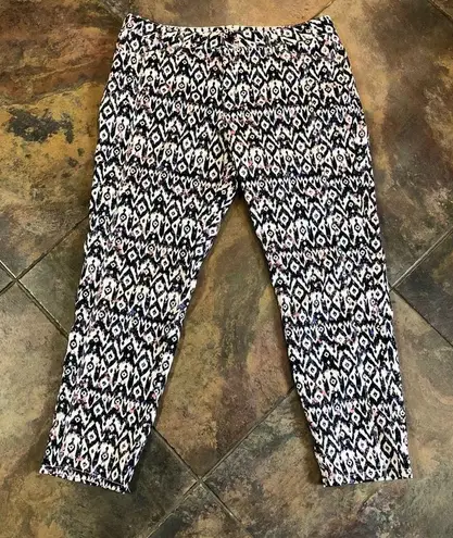 Lole Women’s Geometric Pants Black, Blue, Pink, Orange, Purple Size 10