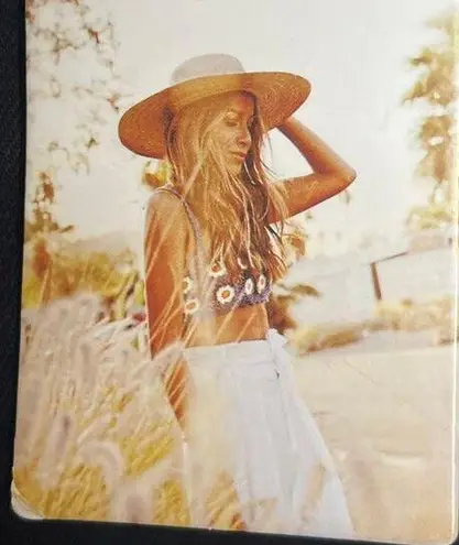 Sincerely Jules NEW Black Denim Cargo Jean Skirt Size 9 / 28 Front Slit