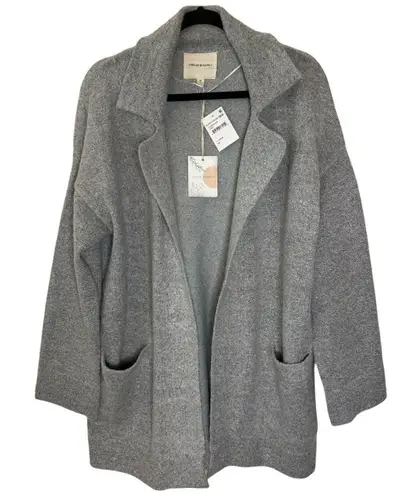 Thread & Supply Open Front Cardigan Coat
