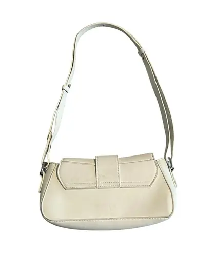 8 Other Reasons By REVOLVE Shoulder Bag White Magnetic Close Faux Leather 9x5 in