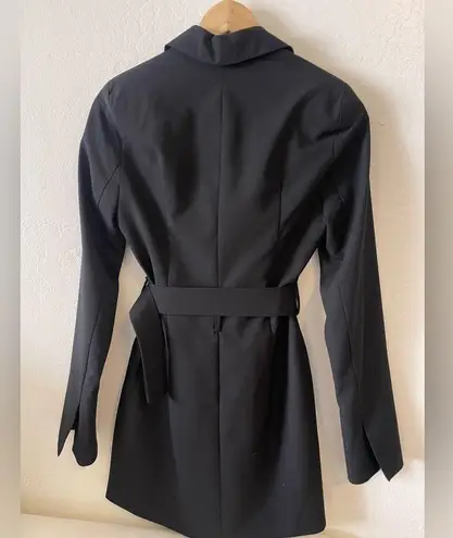 ZARA  Belted Blazer Black Dress