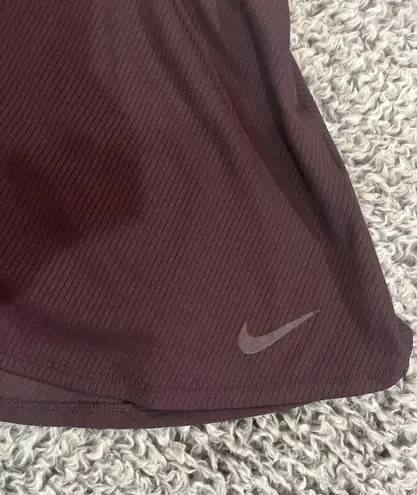 Nike Brown Ribbed Skort