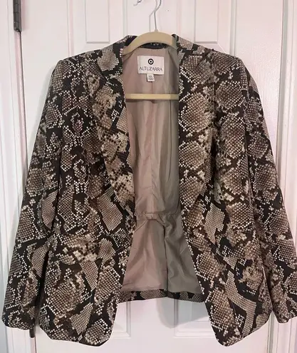 Target Altuzurra for  snake print one button blaze size m