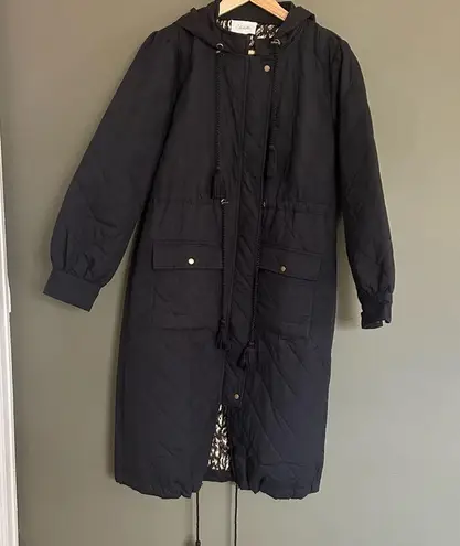 Cleobella davina quilted jacket black size small