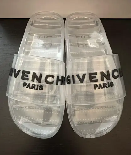 Givenchy Sandals Slides Transparent Rubber