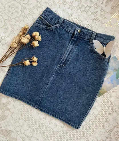 Bongo Vintage Y2k denim skirt 