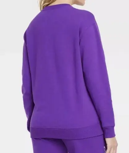 Nba Los Angeles LA Lakers Sweatshirt WOMEN'S XL Pullover Crewneck Purple Soft