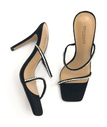 Tony Bianco Fletcher Mule in Black Suede