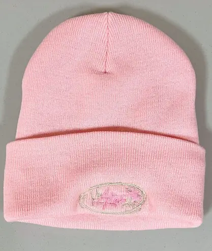 Pink Pastel Knit Knitted Patch Fur - Image 2