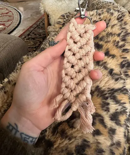 Macramé Keychain